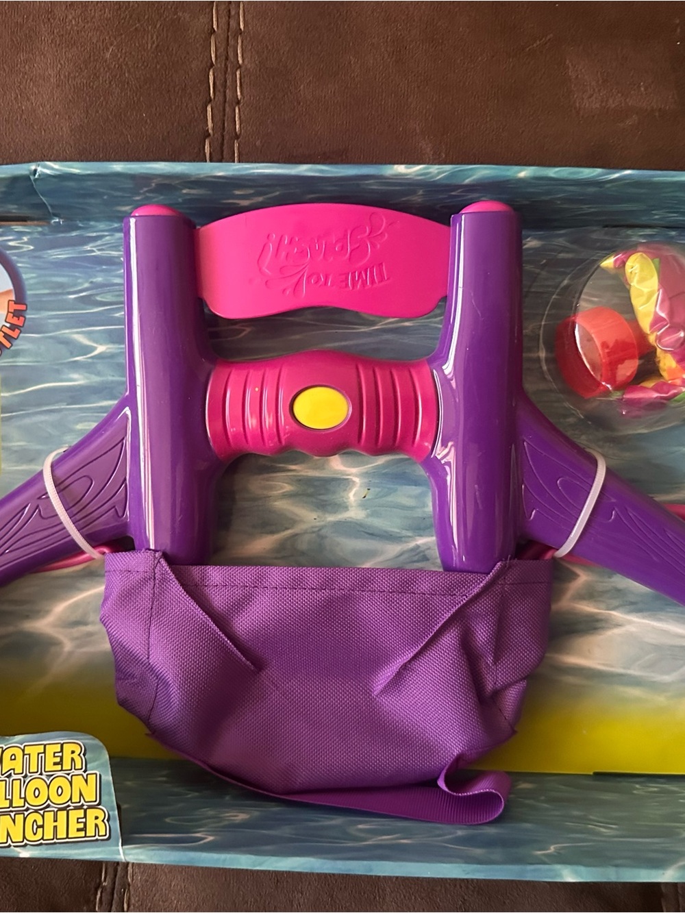 Kids Water Balloon Launcher Toy - Pink & Purple